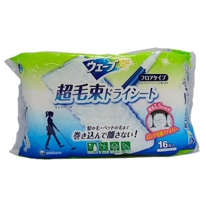 威拂 魔效立體除塵紙拖把補充包/16入