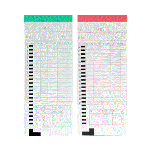 UB STAR/ 6123 考勤卡100張/包