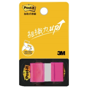 3M 681N-21(桃紅)抽取式標籤1