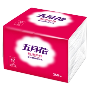 五月花 單抽式衛生紙 250抽/170gx48包/箱