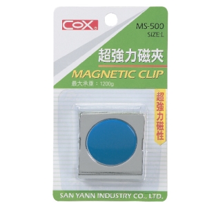 COX  MS-500 L強力磁鐵夾/承重1200g
