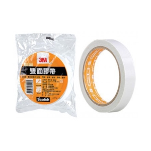 【史代新文具】3M 668 6mm×15yds 雙面棉紙膠帶