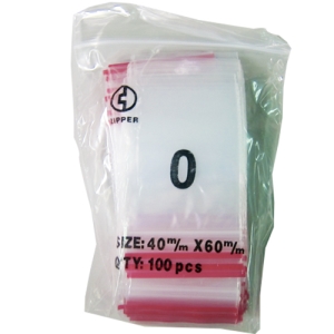 【STAT】由任袋 #0 4×6cm 夾鏈袋 100入/200包/件
