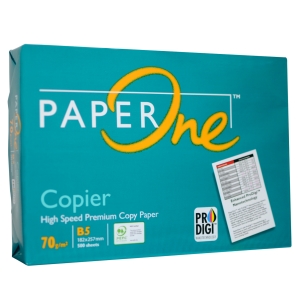 【PAPER ONE】70P B5 影印紙(每箱10包)