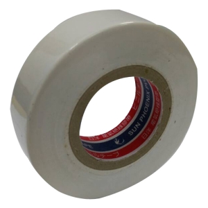 【STAT】19mm×18M 白色絕緣膠帶