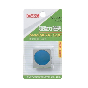 【COX】MS-300 S 彩色磁鐵夾 承重440g