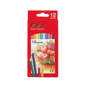 【Pentel】CB8-12TH 彩色鉛筆12色