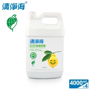 清淨海 檸檬系列環保地板清潔劑 4000ml(超值4入組)