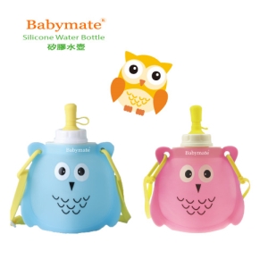 Babymate-可折疊矽膠水壺300毫升