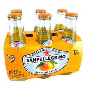 聖沛黎洛氣泡水果水200ml-金橘口味24瓶*箱