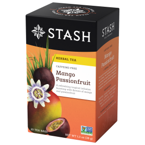 Stash Tea 思達茶 無咖啡因草本芒果百香果茶(1.9gx20袋X盒)