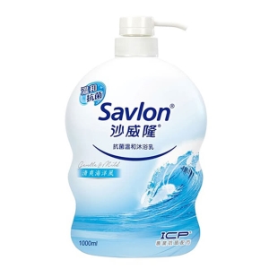 沙威隆 抗菌溫和沐浴乳-清爽海洋風1000ml/瓶