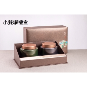 【茶葉禮盒】小雙罐茶葉禮盒*1紅玉＋1紫芽