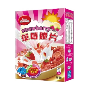 《喜瑞爾》草莓脆片 (185g)/盒