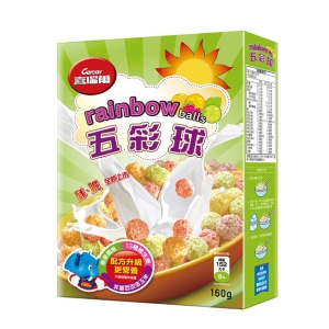 《喜瑞爾》五彩球160g/盒