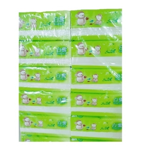白雪環保抽取紙巾110抽/72入/箱