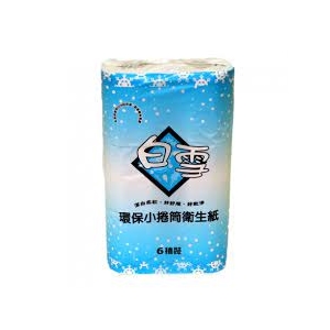 白雪 環保小捲筒衛生紙 120g*96捲/箱