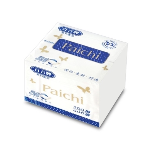 百吉牌 Paichi 單抽柔拭紙巾300抽 x30包/箱(整箱出貨)