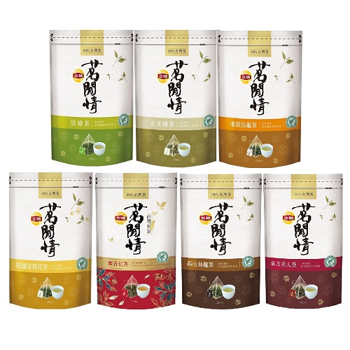 立頓茗閒情台灣茶系列凍頂烏龍茶/高山烏龍茶/蜜香紅茶/東方美人
