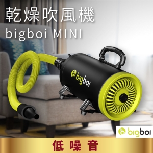 【極度風乾】bigboi MINI 單馬達乾燥吹風機 低噪音 大風力 大風速 恆溫設計 寵物 兩段溫控 汽機車風槍