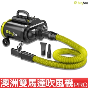 【原裝進口】澳洲 bigboi PRO 雙馬達乾燥吹風機 吹水機 汽機車用 汽車美容 居家清潔 寵物美容 毛髮風乾
