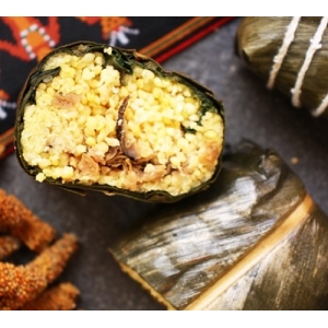【粨發粨粽】素食阿粨(以5粒粽子為一組單位)【看見太陽】