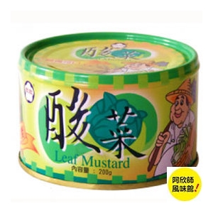 【阿欣師風味館】欣欣酸菜 (200g/罐)/易開罐裝