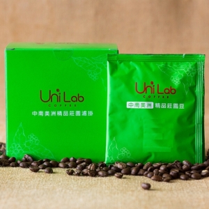 統一夢公園 Uni Lab 中南美洲精品莊園濾掛式咖啡『每盒500，買三盒送一盒』