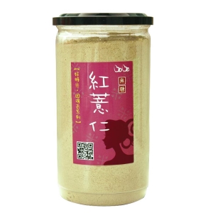【波比元氣】無糖紅薏仁粉(225g/罐)–波比