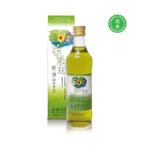 金花小菓-茶花籽油 (500ml/瓶)–金椿茶油工坊