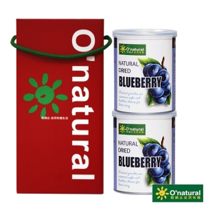 歐納丘 純天然藍莓乾(每罐150公克) 禮盒組– Onatural-波比元氣