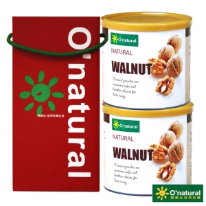 歐納丘 純天然美國加州特級核桃(每罐150公克)禮盒組 – Onatural-波比元氣
