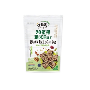 薌園 20堅果糙米營養Bar 13gx12入/袋-波比元氣