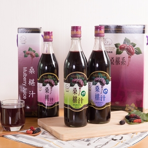 大樹張媽媽 桑椹汁(有糖/無糖)-600cc/瓶