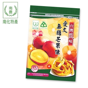 南化區農會 愛文無糖芒果條200g