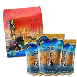 東港鎮農會 旗魚脯禮盒(3包入)