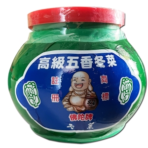 佛陀牌 五香冬菜-200g