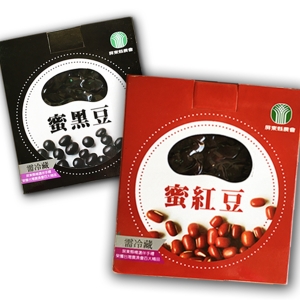屏東縣農會-蜜紅豆＋蜜黑豆(2盒一組)