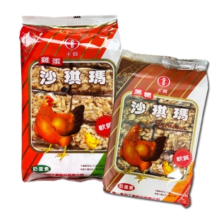 卡賀 軟質沙琪瑪(雞蛋/黑糖)180g