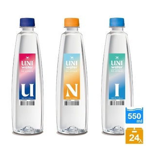 統一 Uni-Water-550ml(24瓶裝)[箱購免運]