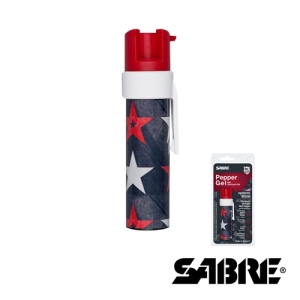 SABRE沙豹防身噴霧器-戰術隨身背夾型-愛國者( P-22G-PAT)