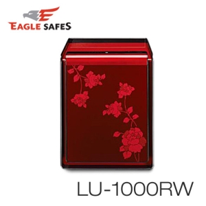 Eagle Safes 韓國防火金庫 保險箱 (LU-1000RW)(酒紅玫瑰)
