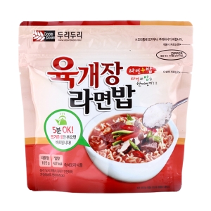 韓國Doori Doori 拉麵拌飯-辣牛肉湯味(105g)