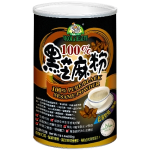 100%純黑芝麻粉(500g/罐)