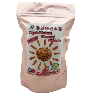 蘑菇球爆米花-焦糖玫瑰鹽(80公克/袋)
