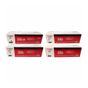 CANON CRG-045H BK+CRG-045C+CRG-045M+CRG-045Y原廠盒裝4色組(1黑3彩) 適用:MF632Cdw
