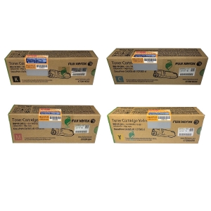 Fuji Xerox CT201632+CT201633+CT201634+CT201635原廠碳粉盒裝4色組(1黑3彩)  適用:CP305d/CM305df