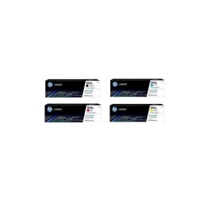 HP CF510A +CF511A+CF512A+CF513A原廠碳粉匣4色組(1黑3彩) 適用:M154a/M154nw/M180n/M181fw