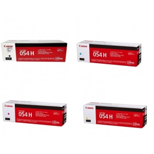 CANON CRG-054H BK＋CRG-054HC＋CRG-054HM＋CRG-054HY 原廠碳粉盒裝4色組(1黑3彩)