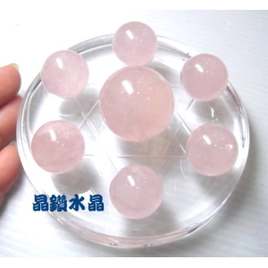 【晶鑽水晶】天然粉晶七星陣/盤 A級品 粉度高 送禮物佳